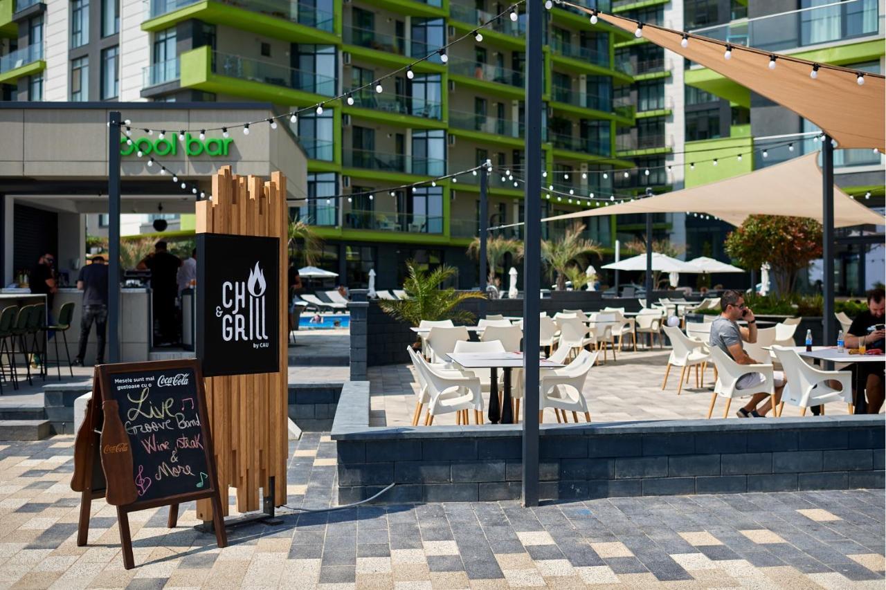 Cristalex Aparthotel & Spa Mamaia Nord Năvodari Eksteriør billede